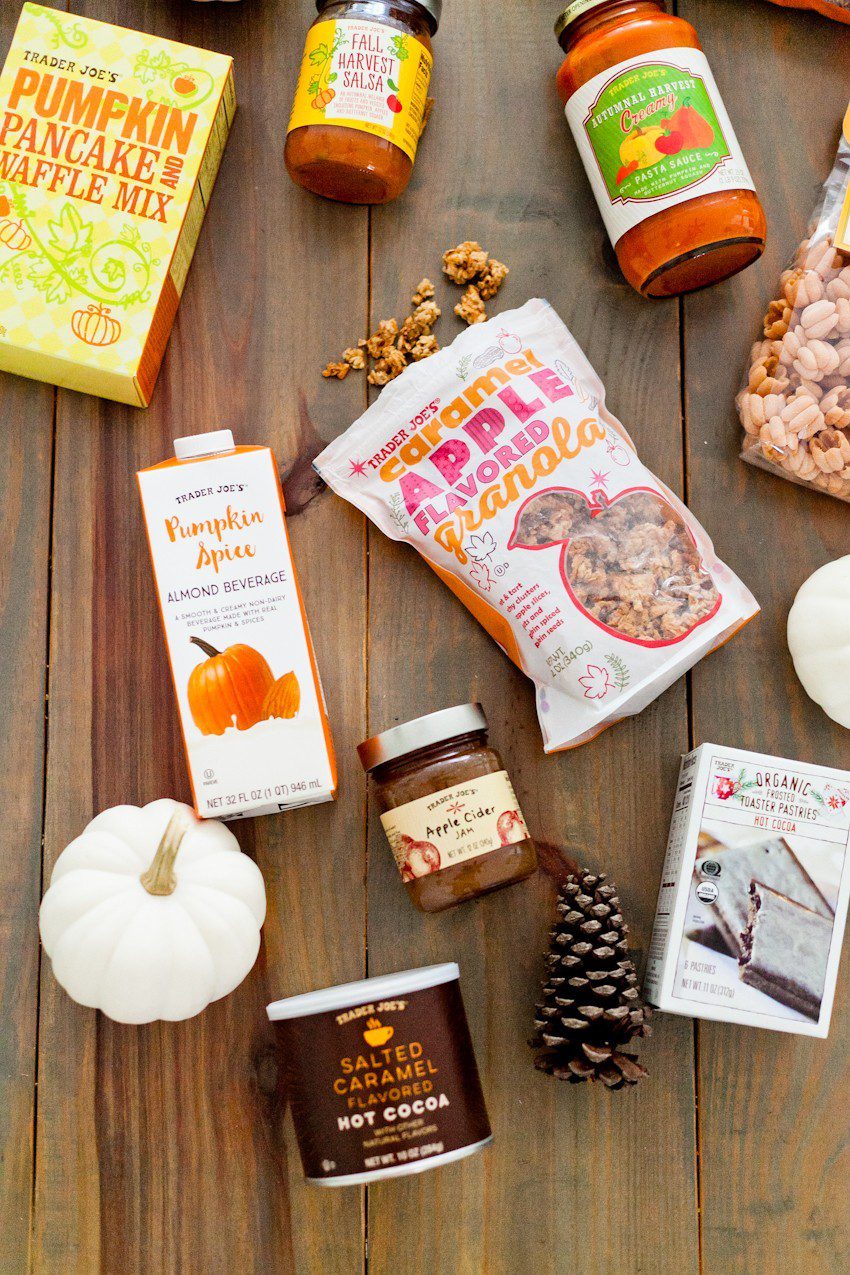 All of our delicious pumpkin favorites and fall flavors | Shopping guide | Tabitha Blue | My Favorite Fall Trader Joe's Haul featured by top Florida lifestyle blog Fresh Mommy Blog