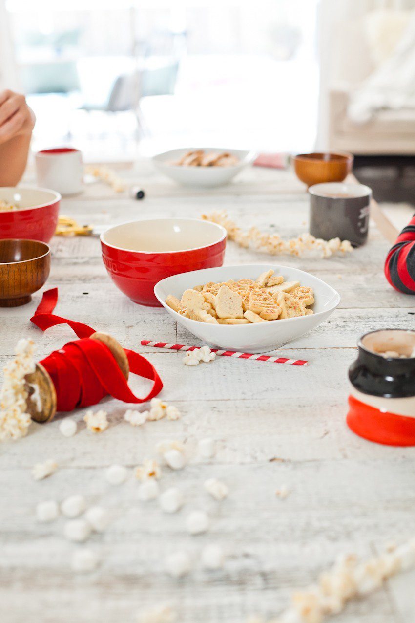 How to Host your Own Festive Tree Trimming Party from top Florida lifestyle blogger Tabitha Blue of Fresh Mommy Blog: image of Boom Chicka Pop snacks for the perfect tree trimming party