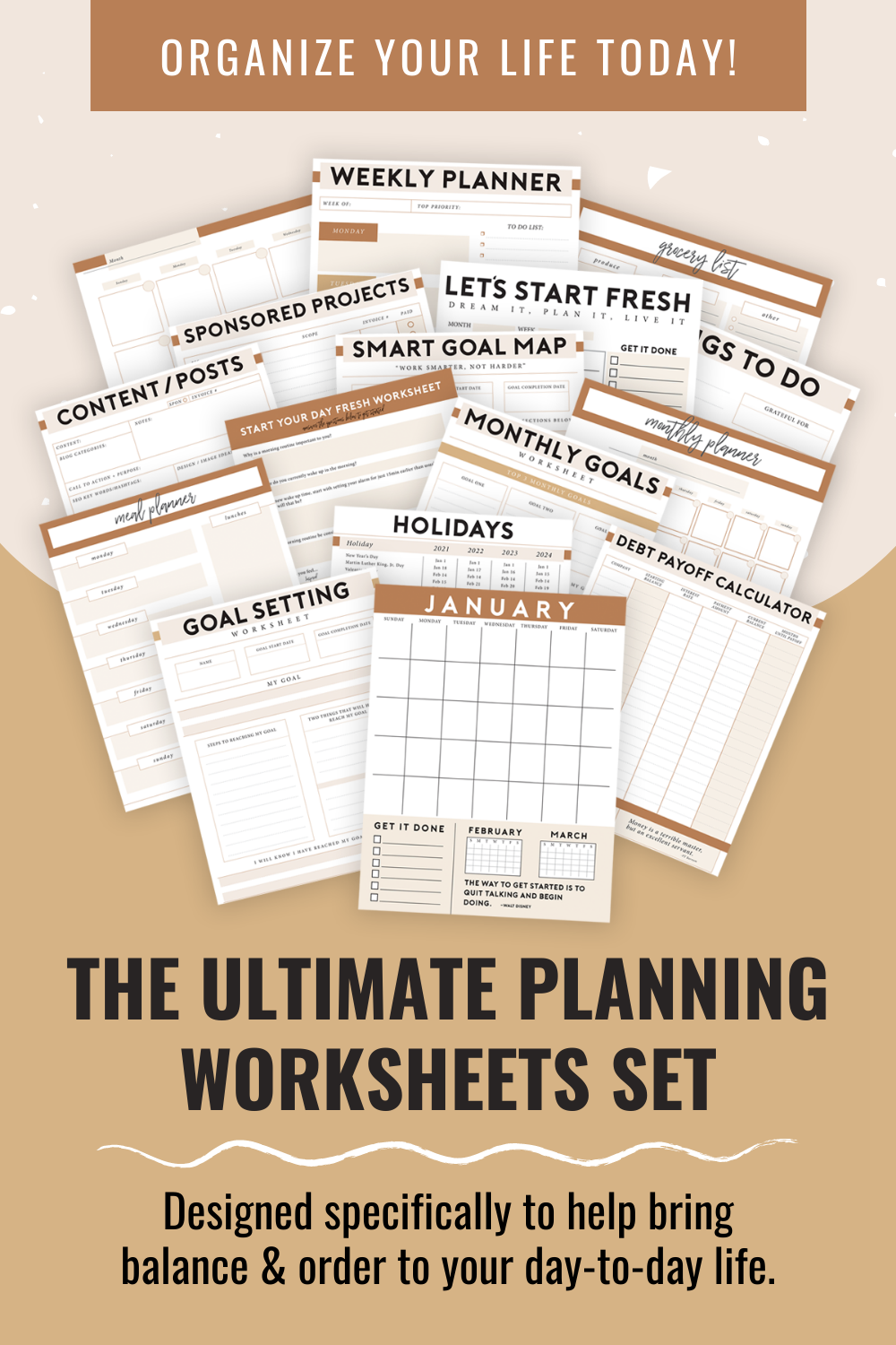 worksheet set