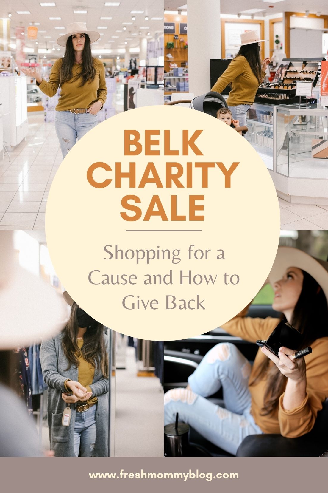 Belk Charity Sale and How to Give Back! Tabitha Blue of Fresh Mommy Blog