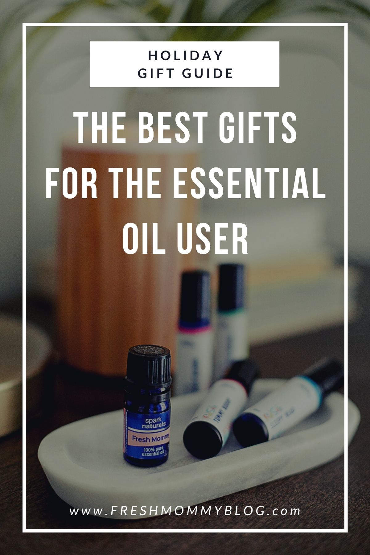 Essential Oil Gift Ideas featured by top Essential Oil blogger, Fresh Mommy Blog.