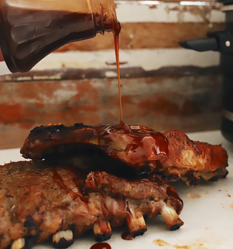 The Easiest Slow Cooker Ribs Recipe You Will Ever Make for tender fall off the bone ribs!