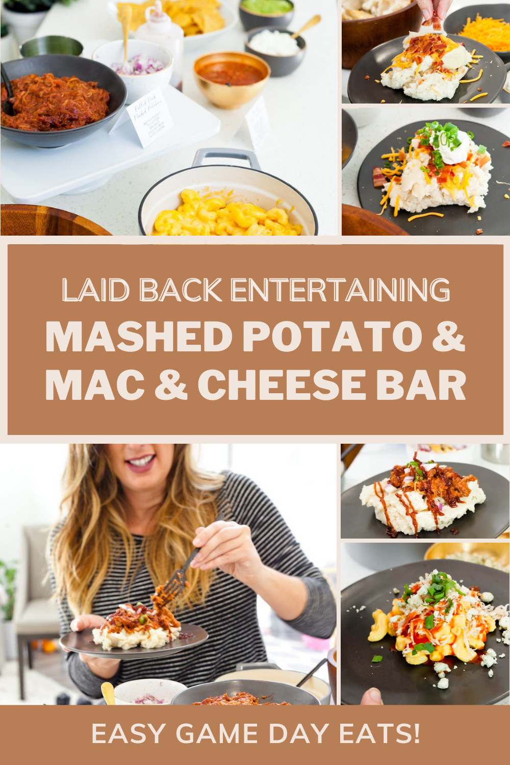 Laid Back Entertaining With a Mashed Potato and Mac & Cheese Bar