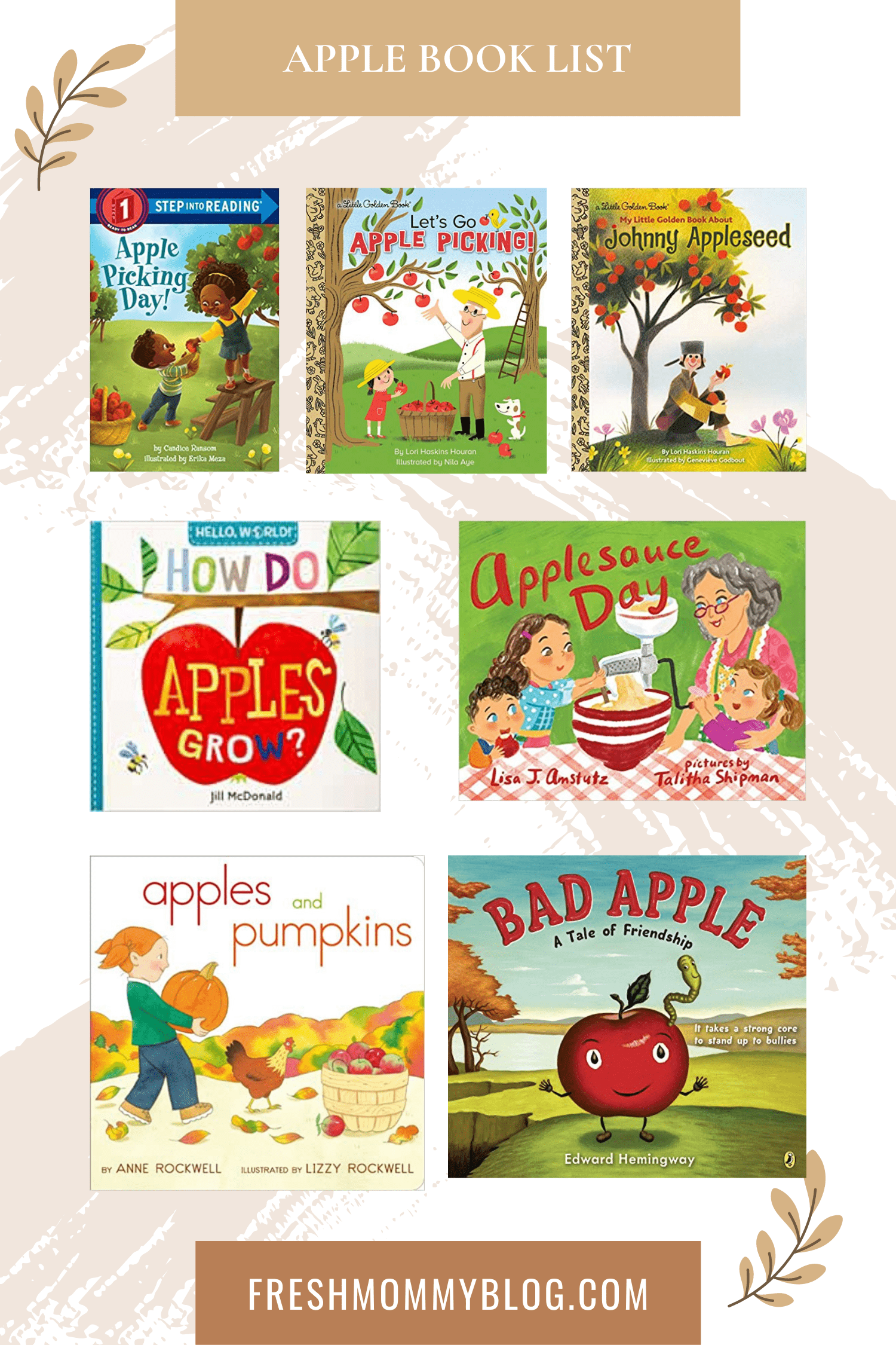 the Best Fall Books for Kids of All Different Ages featured by top US lifestyle blogger, Tabitha Blue of Fresh Mommy Blog.
