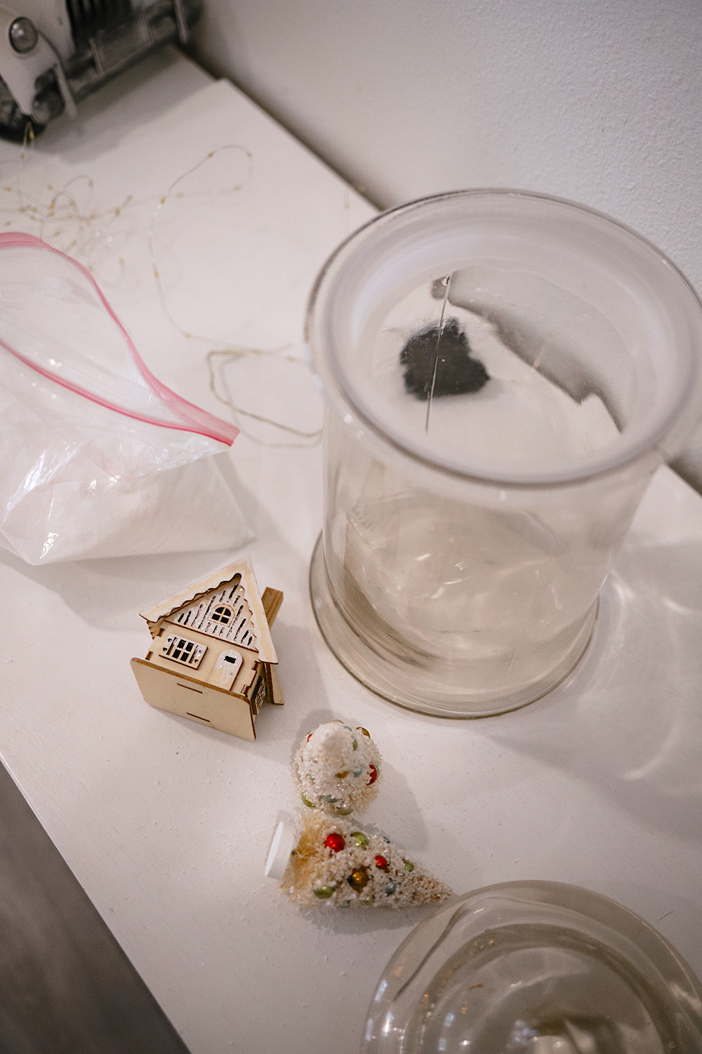 DIY Christmas Snow Globe tutorial by top US lifestyle blogger, Fresh Mommy