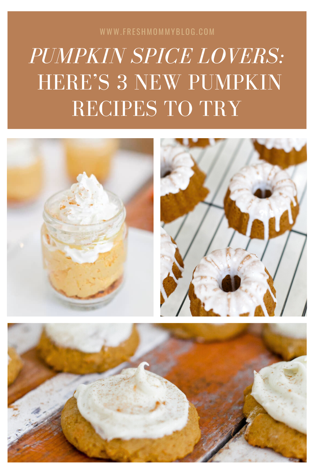 Pumpkin Spice Lovers - Here's 3 New Pumpkin Recipes to Try