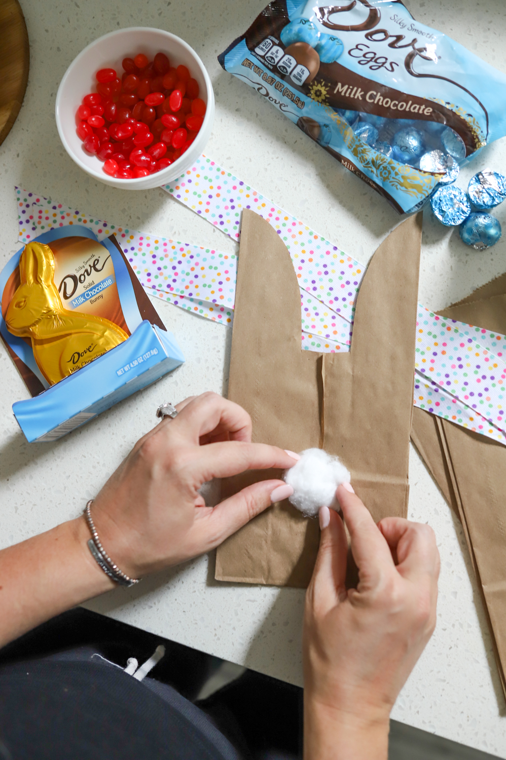 Gift Bag Instructions - attach tail