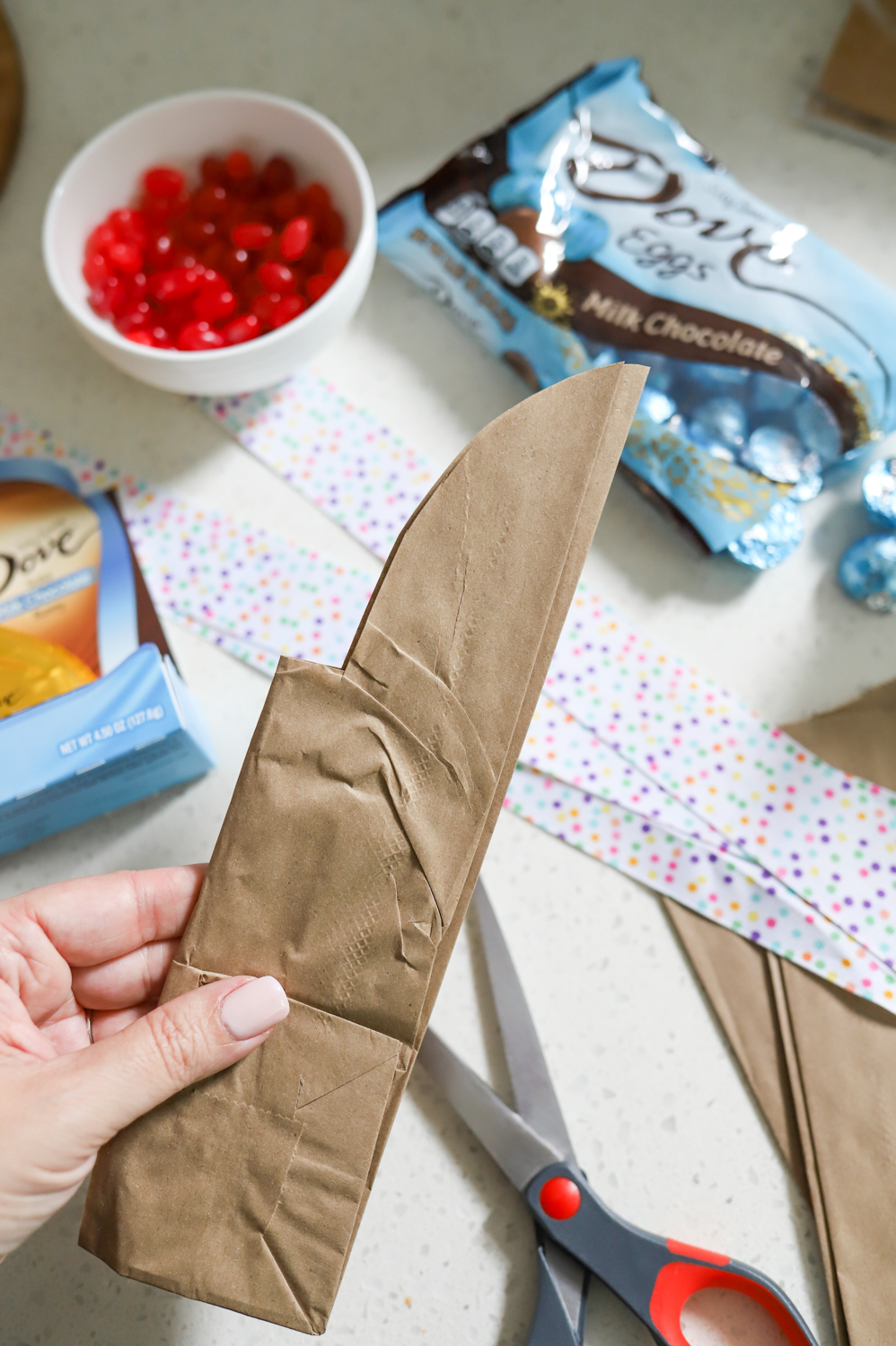 Gift Bag Instructions - Cut the Ears