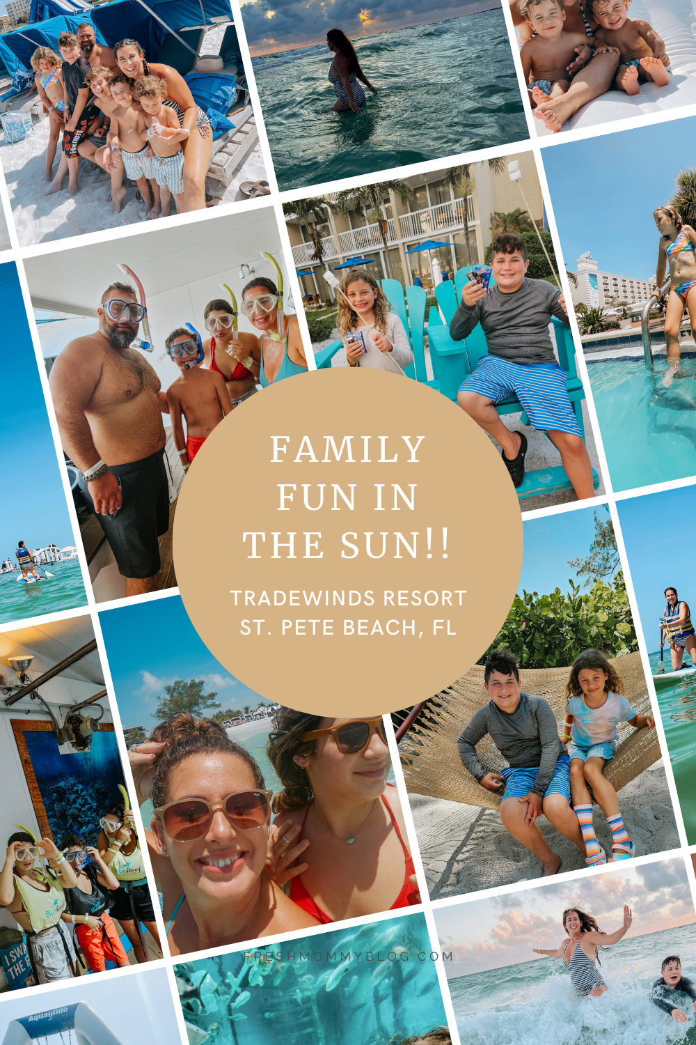 Beach day on St. Pete Beach, FL -- what to do at Tradewinds Resort with the whole family!