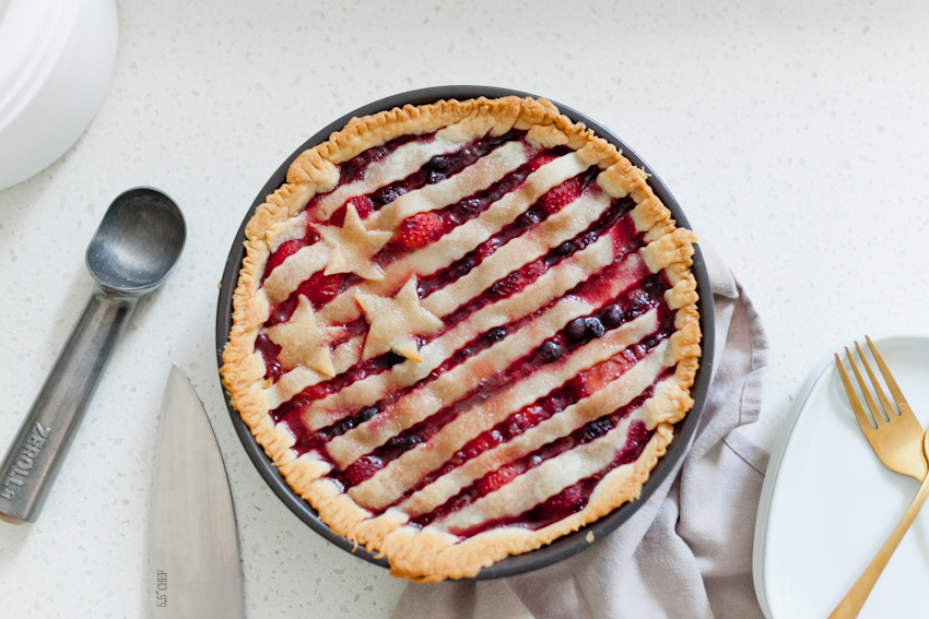 Easy Patriotic Pie Recipe just in time for Independence Day