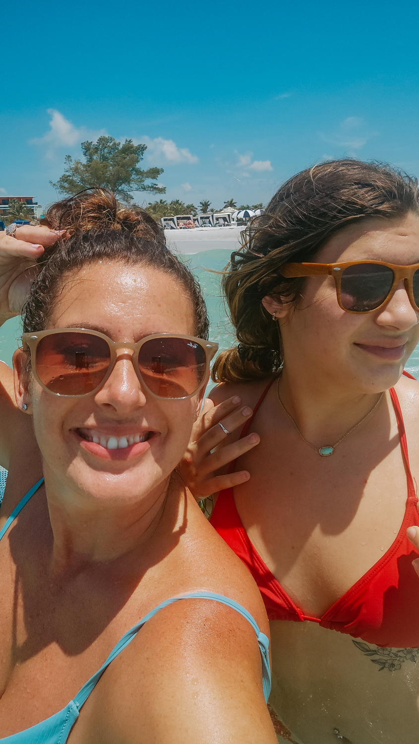 Beach day on St. Pete Beach, FL -- what to do at Tradewinds Resort with the whole family!