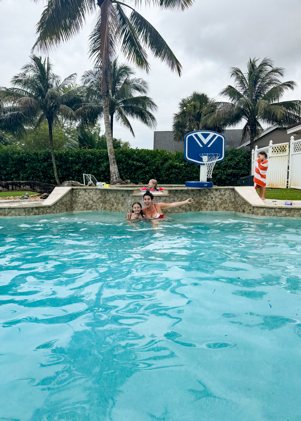 Enjoying the outside in Boca Raton Florida.