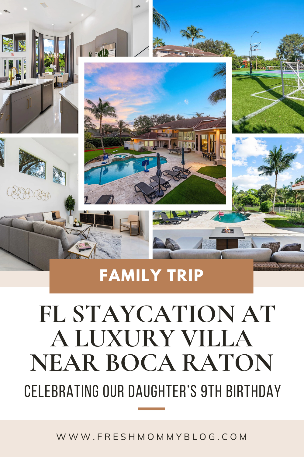 Florida Staycation at a Luxury Villa near Boca Raton