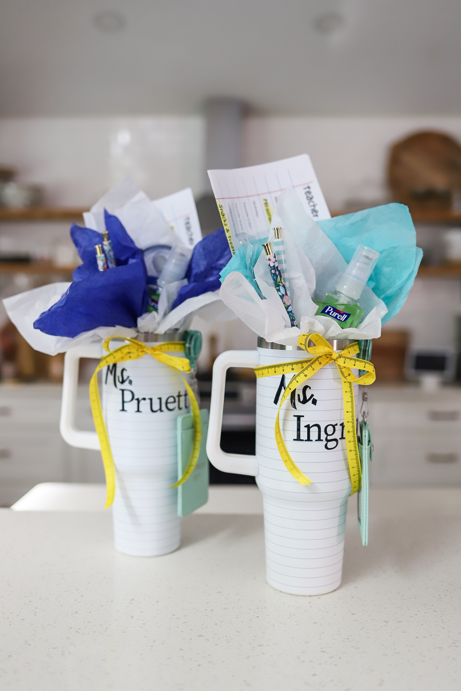 Teacher Gift with Back to School Teacher Questionnaire