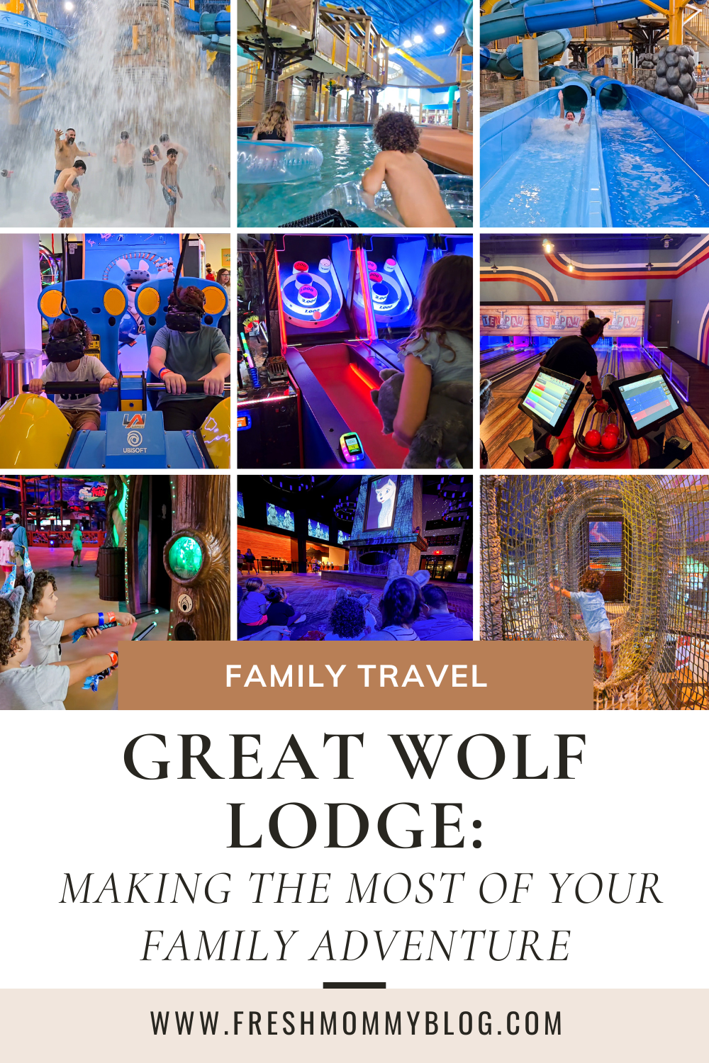 Family Travel Tips for Great Wolf Lodge. Making the most of your family adventure.