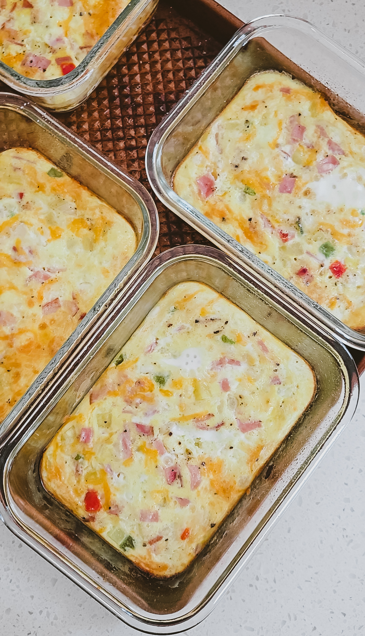 Delicious Hash brown egg bake.