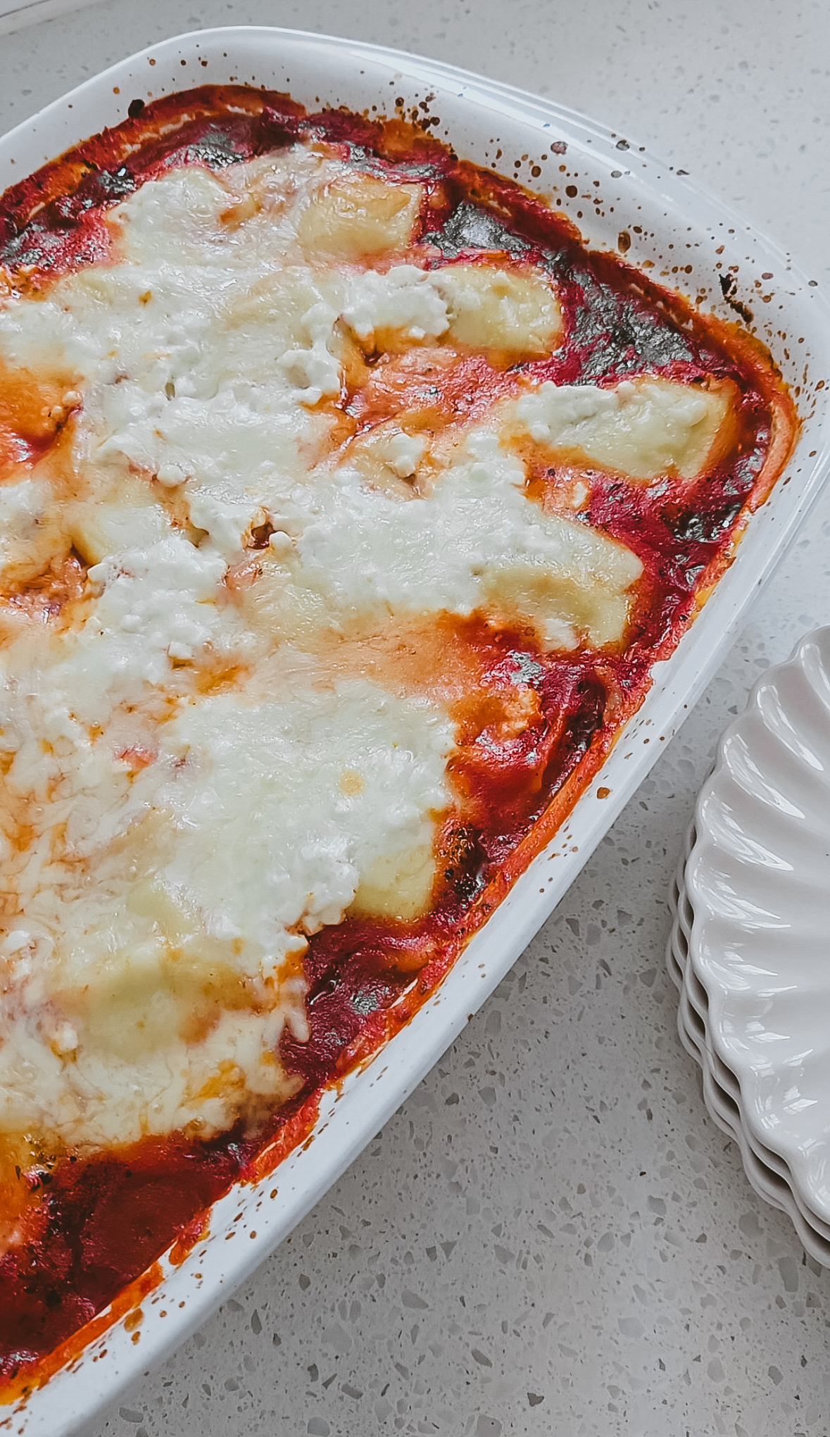 Delicious High Protein Ravioli Lasagna