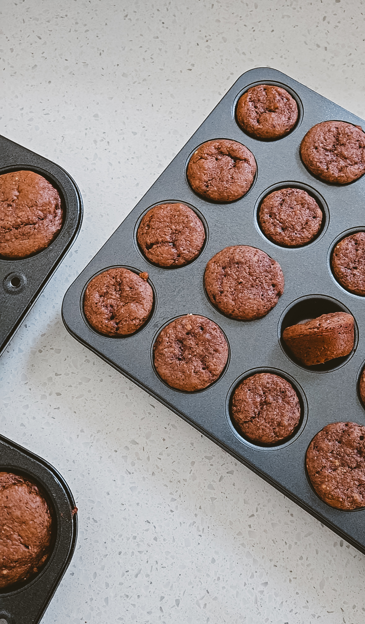 Easy Chocolate High Protein Muffins